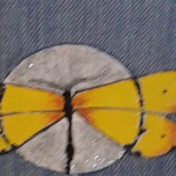 Womens Hand Painted  size 5/6 EXSPRESSJEANS - Picture 12 of 15